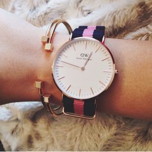 NWT DANIEL WELLINGTON Classic Winchester Ladies Watch 0505DW